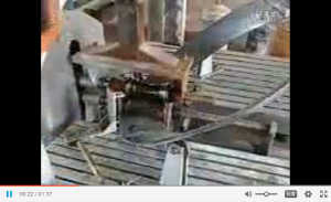 風(fēng)機前盤旋壓